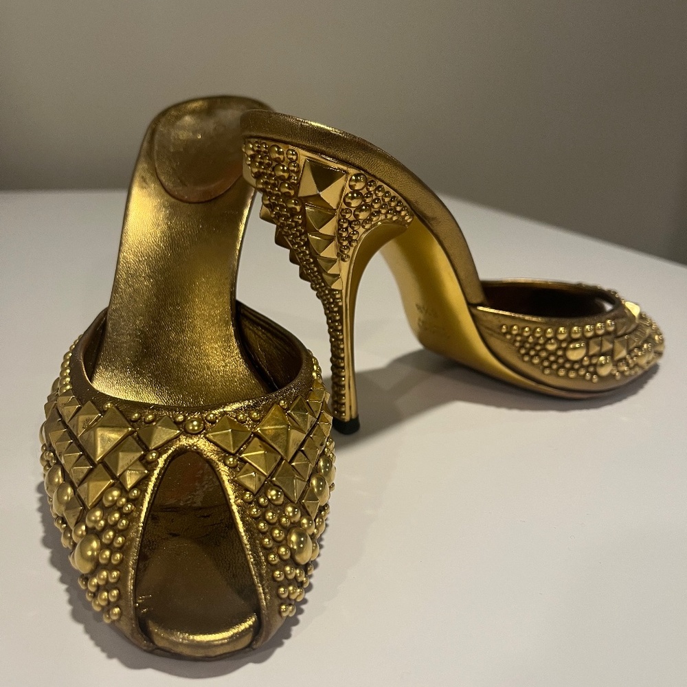 Vintage Gucci mules